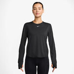 Nike Kl&auml;der Nike One Classic Dri-FIT Longsleeve L&aring;ng&auml;rmat Damer-Svart