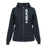 Club Original Full Zip Sweat-jacka Damer-M&ouml;rkbl&aring;