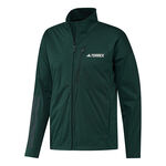 adidas Kläder adidas Terrex XPR Softshell Löparjacka Herrar - grön, 