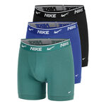 Nike Kl&auml;der Nike Everyday Cotton Stretch Boxershorts 3-pack Herrar - flerf&auml;rgad, svart