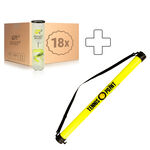 Racket Roots Trycksatt boll Racket Roots Club Tennisball 4-pack R&ouml;r