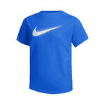 Nike Kl&auml;der Nike Big Graphic T-shirt Pojkar - bl&aring;, vit