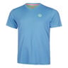 Crew Inside Out V-Neck T-shirt Herrar-Blå,Neongrön