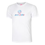 BIDI BADU Kl&auml;der BIDI BADU Logo Chill T-shirt Herrar-vit