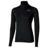 Core Impulse Half Zip Löpartröja Damer - svart, 