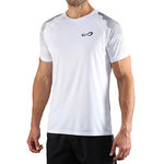 Endless Padelbekleidung Endless Feisty Hexagon T-shirt Herrar-Vit