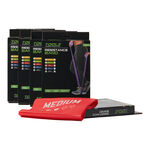 TOOLZ Fitnesstillbeh&ouml;r TOOLZ Terra Band-M (Medium) B&auml;nder-R&ouml;d