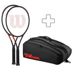 Racketpaket Wilson Clash 100 Pro V3.0 Tour Racket