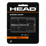 HEAD &Ouml;verlindor HEAD Super Comp 3-pack-Svart