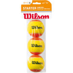 Wilson Tennisbollar Wilson Starter Balls (Stage 2) 3-pack Påse