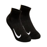 Nike Kl&auml;der Nike Court Multiplier Max Sportstrumpor 2-pack-Svart,Vit