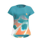 BIDI BADU Kläder BIDI BADU Melbourne 2025 T-shirt Flickor-Petrol,Orange