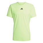 adidas Kl&auml;der adidas FreeLift Pro T-shirt Herrar-Neongr&ouml;n