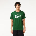 Lacoste Kläder Lacoste T-shirt Herrar-Grön,Vit
