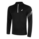 ASICS Kl&auml;der ASICS Icon 1/2 Zip L&ouml;partr&ouml;ja Herrar - svart, 