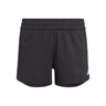Training Icons 3 Stripes Knitted Shorts Flickor - svart, vit