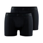 Craft Kläder Craft Core Dry 3-Inch Boxershorts 2-pack Herrar-Svart
