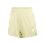 adidas Kl&auml;der adidas Pacer Knit High 3in Shorts Damer-Gul