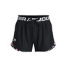 Tri Color Shorts Flickor - svart, 