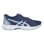 ASICS Tennisskor ASICS Solution Swift FF Sko För Grus Damer-Blå,Vit