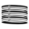 Swoosh Sport Tipped H&aring;rband 6-pack-Vit,Svart