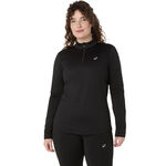 ASICS Kläder ASICS Core Winter 1/2 Zip Löpartröja Damer-Svart