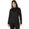 Core Winter 1/2 Zip Löpartröja Damer-Svart
