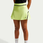 Nike Kjol Nike Court Dri-Fit Advantage High Rise Kjol Damer-lime