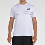 Bullpadel Kläder Bullpadel Montuno T-shirt Herrar - vit, 