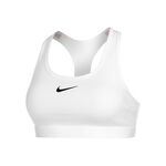 Nike Kläder Nike Swoosh Medium Sport-behå Damer-Vit