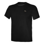 Lacoste Kläder Lacoste Tennis T-shirt Herrar-Svart,Grön