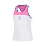 Racerback Linne Flickor - pink, vit