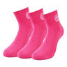 Gila Ankle Tech Sportstrumpor 3-pack-Pink,Vit