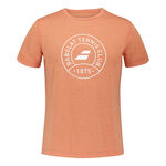 Babolat Kläder Babolat Exercise Graphic T-shirt Herrar-Orange,Vit