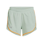 Under Armour Kläder Under Armour Fly-By Elite 3in Shorts Damer-Grön,Orange