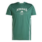adidas Kläder adidas Designed For Training Intense T-shirt Herrar-Grön,Vit