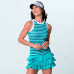 Lucky in Love Kl&auml;der Lucky in Love Linen Nouveau Vision Linne Damer - turkos, vit