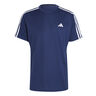 Training Essential Base 3 Stripes T-shirt Herrar-Mörkblå,Vit