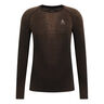 Performance Warm Blackcomb Crew Neck V&auml;st Herrar-Brun