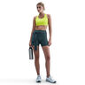 Swoosh Medium Sport-behå Damer - lime, vit