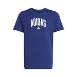 adidas Kläder adidas Colleg T-shirt Pojkar-Mörkblå