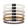 Flex Hårband 6-pack-Flerfärgad,Sand