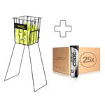 Balls Unlimited Trycksatt boll Balls Unlimited Code Black 4-pack Rör