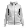 Club Original Full Zip Sweat-jacka Damer-Ljusgrå