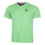 BIDI BADU Kläder BIDI BADU Crew Inside Out V-Neck T-shirt Herrar-Neongrön,Mörkblå