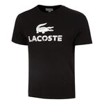 Lacoste Kl&auml;der Lacoste Urban Print T-shirt Herrar-Svart
