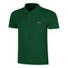 Regular Fit Blend Knit Polo Herrar-Grön