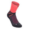 Run Performance Mid Cut  Löparsockor Damer-korall