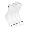 Tennisstrumpor 3-pack Unisex - vit, svart