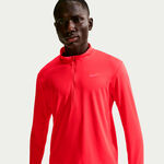 Nike Kl&auml;der Nike Pacer Half-Zip L&ouml;partr&ouml;ja Herrar - ljusr&ouml;d, silver